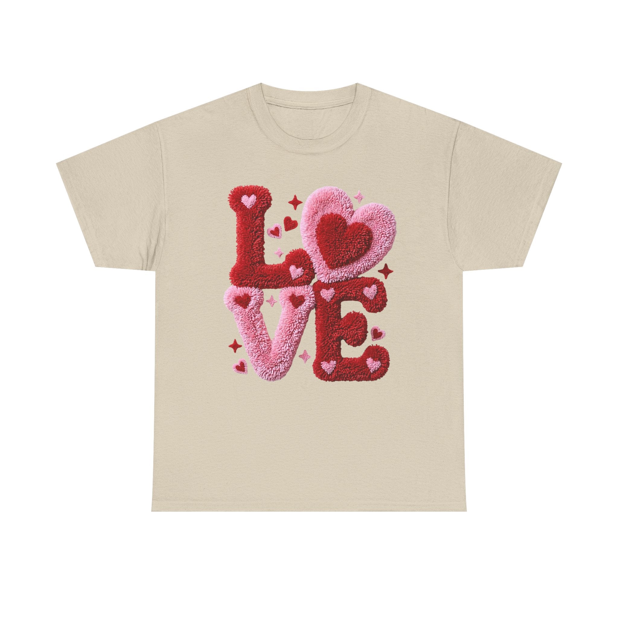 Love Heart Graphic Tee – Cozy Valentine’s Day Love Shirt