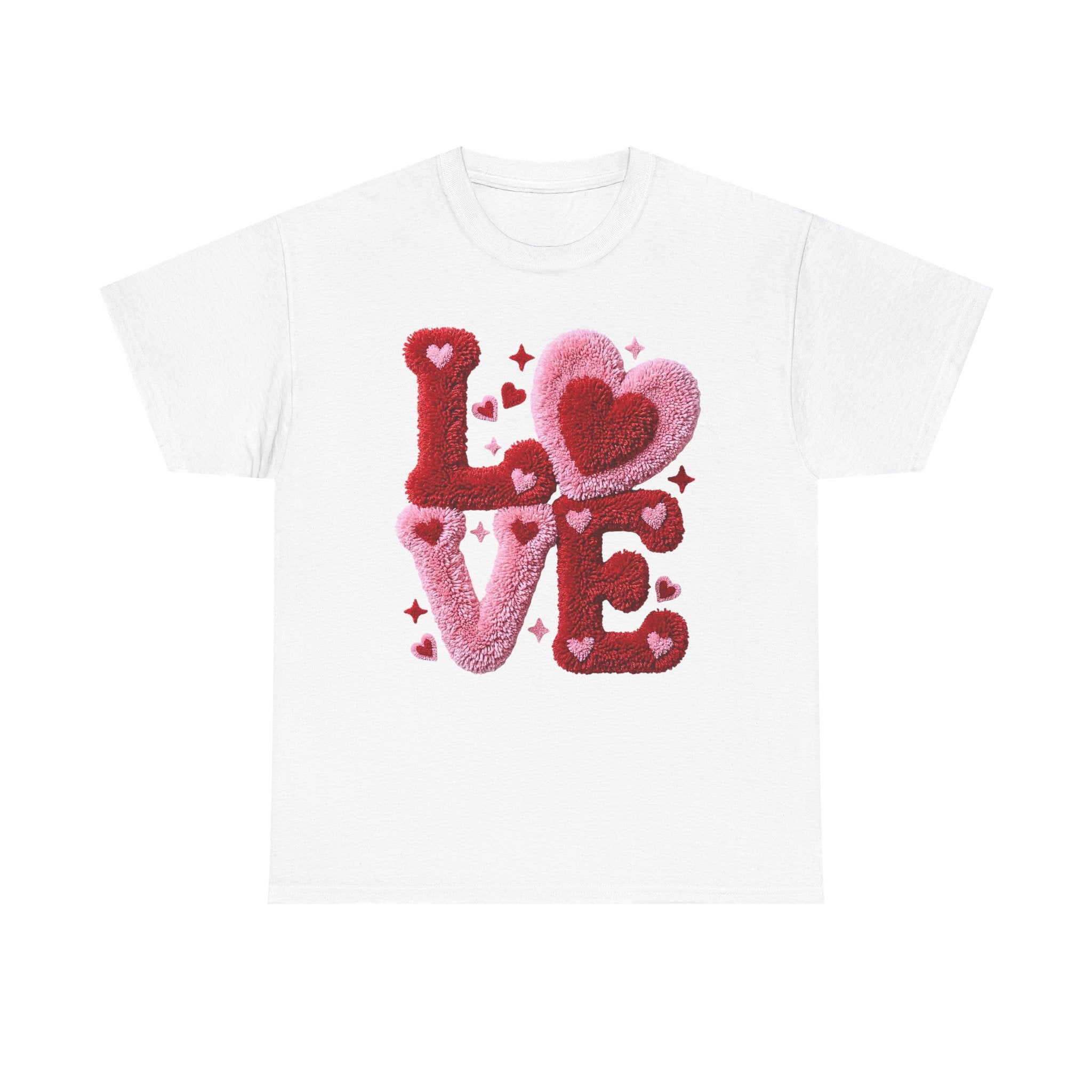 Love Heart Graphic Tee – Cozy Valentine’s Day Love Shirt