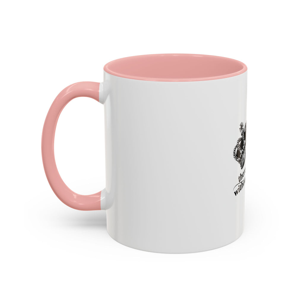 “There’s No King Without His Queen” Crown Couple Coffee Mug
