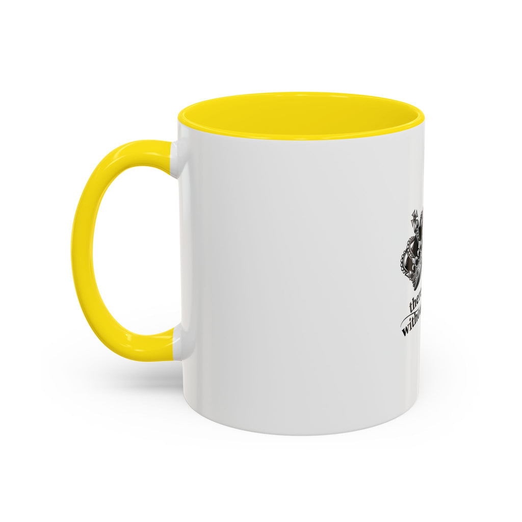 “There’s No King Without His Queen” Crown Couple Coffee Mug