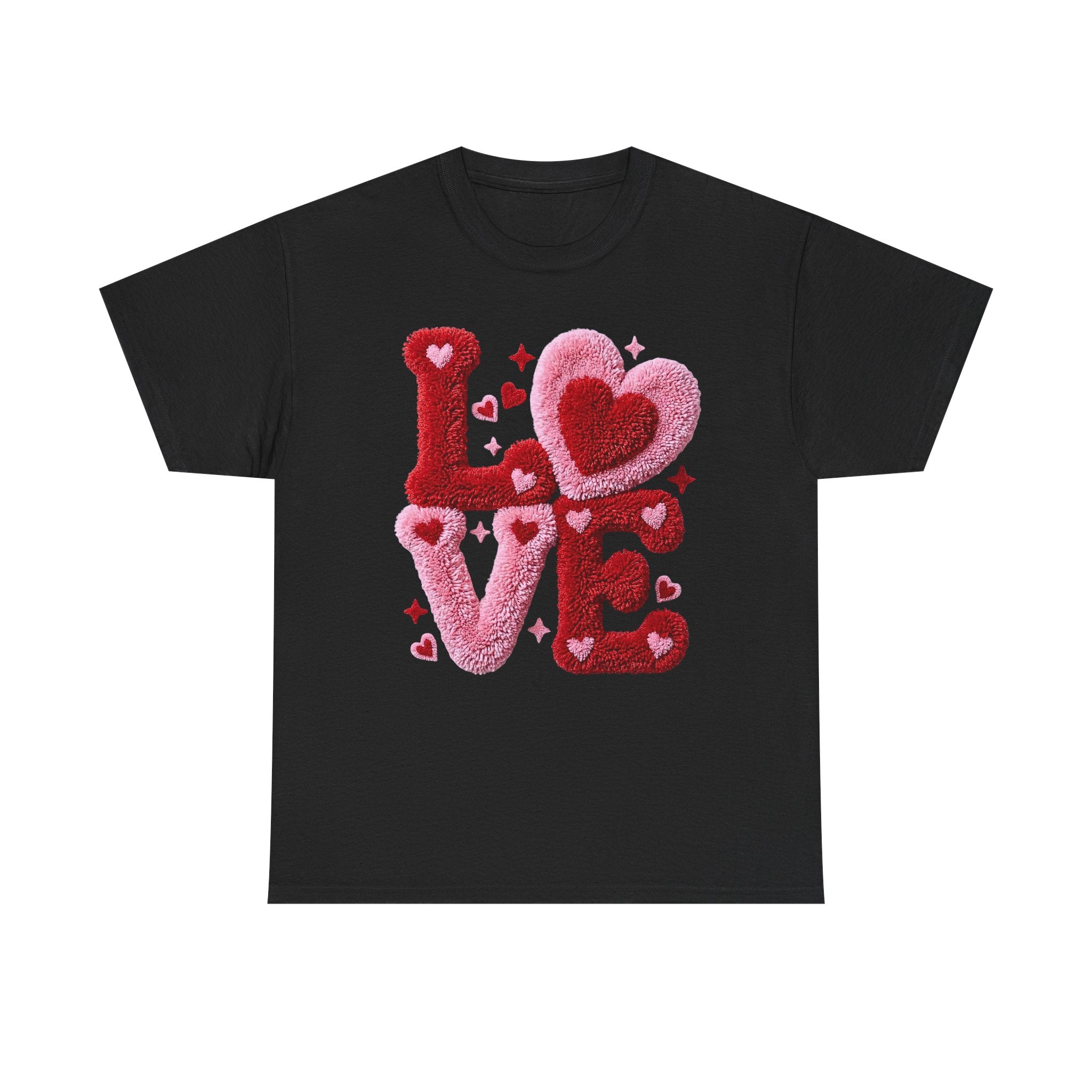 Love Heart Graphic Tee – Cozy Valentine’s Day Love Shirt