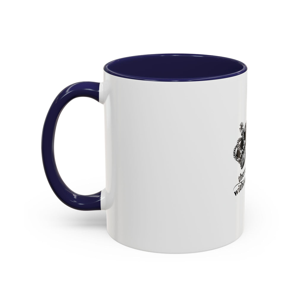 “There’s No King Without His Queen” Crown Couple Coffee Mug