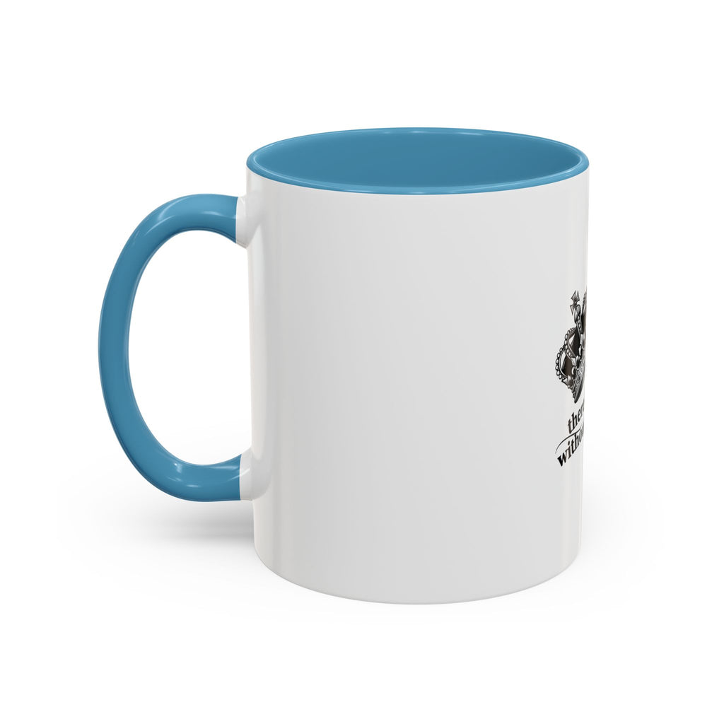 “There’s No King Without His Queen” Crown Couple Coffee Mug