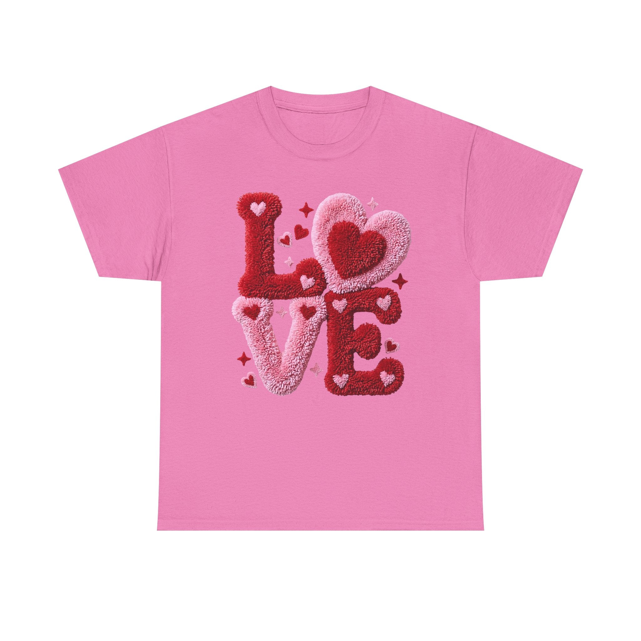 Love Heart Graphic Tee – Cozy Valentine’s Day Love Shirt
