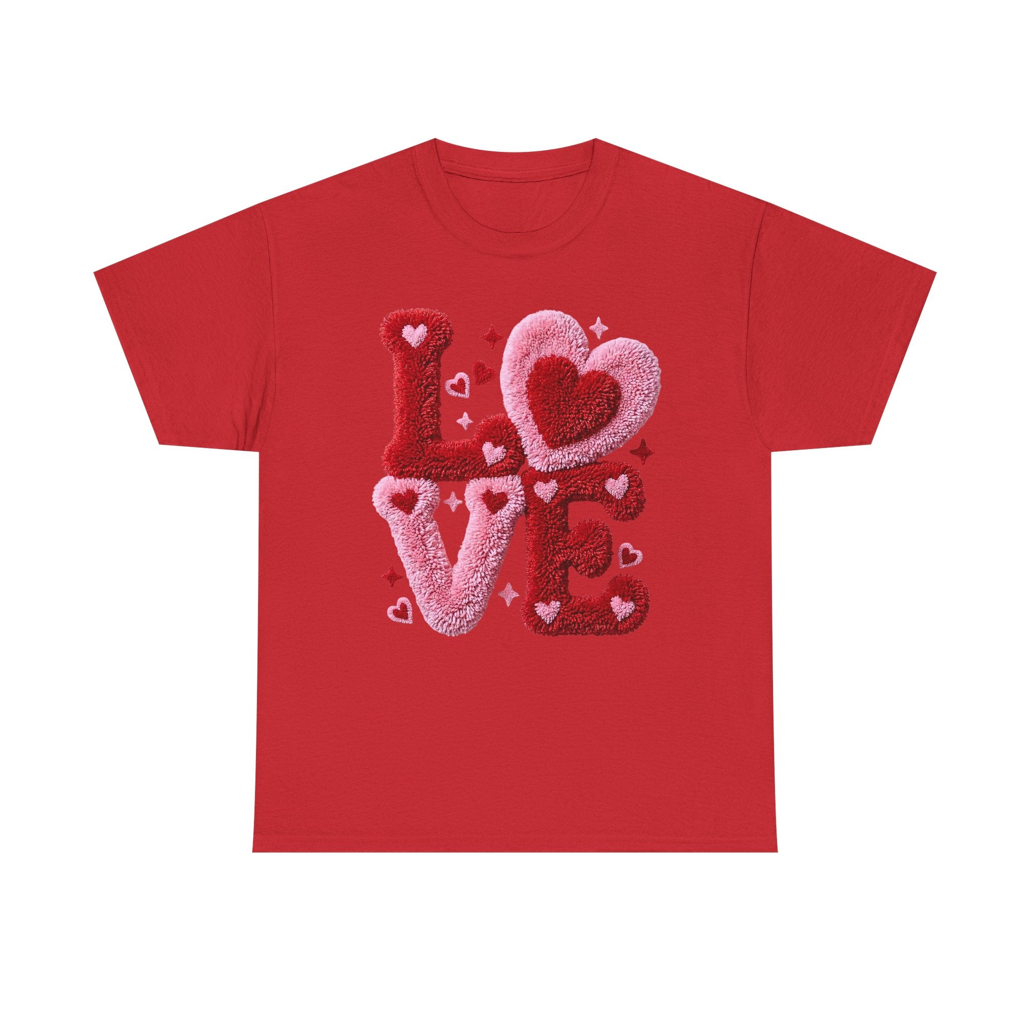 Love Heart Graphic Tee – Cozy Valentine’s Day Love Shirt