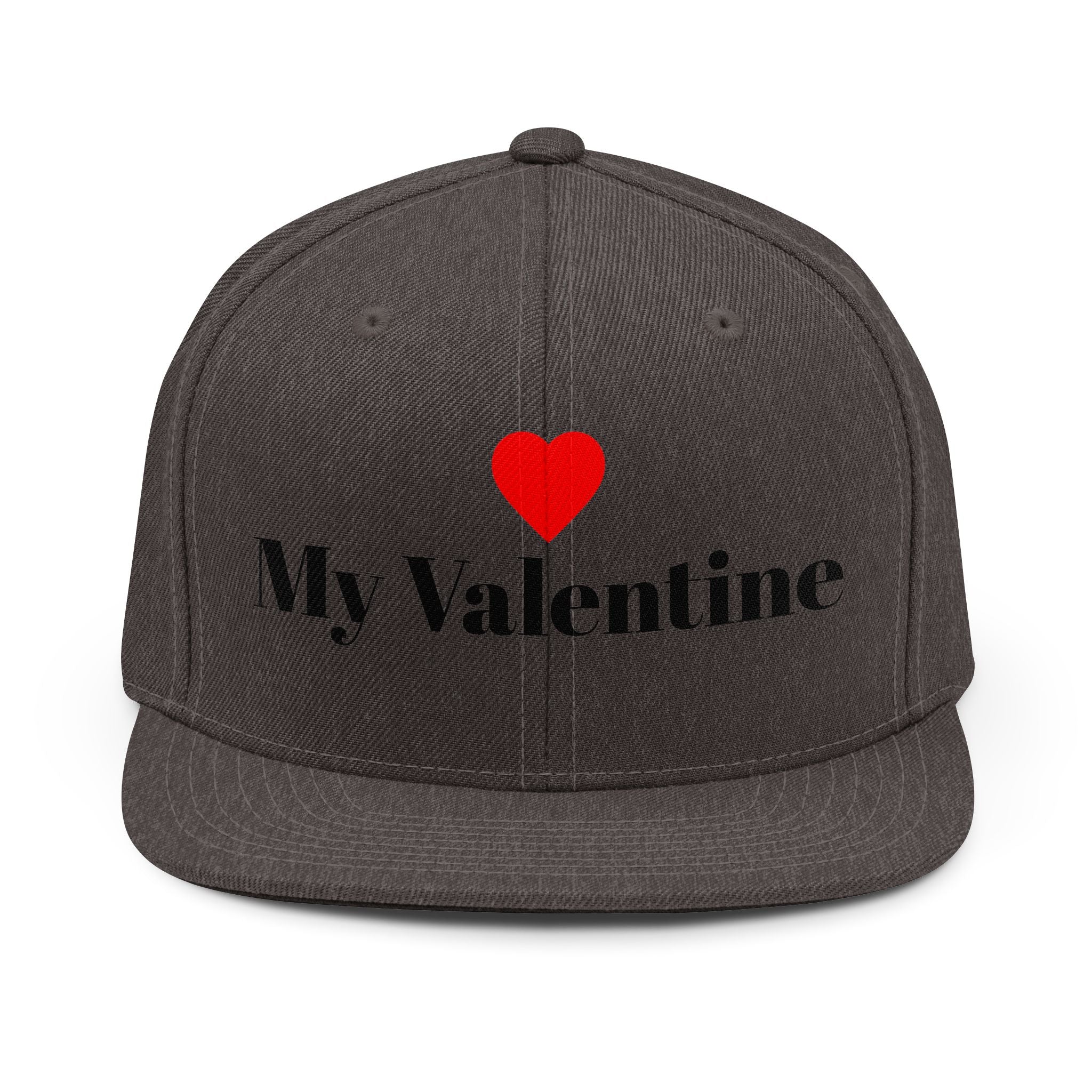 My Valentine Snapback Hat – Love Heart Cap